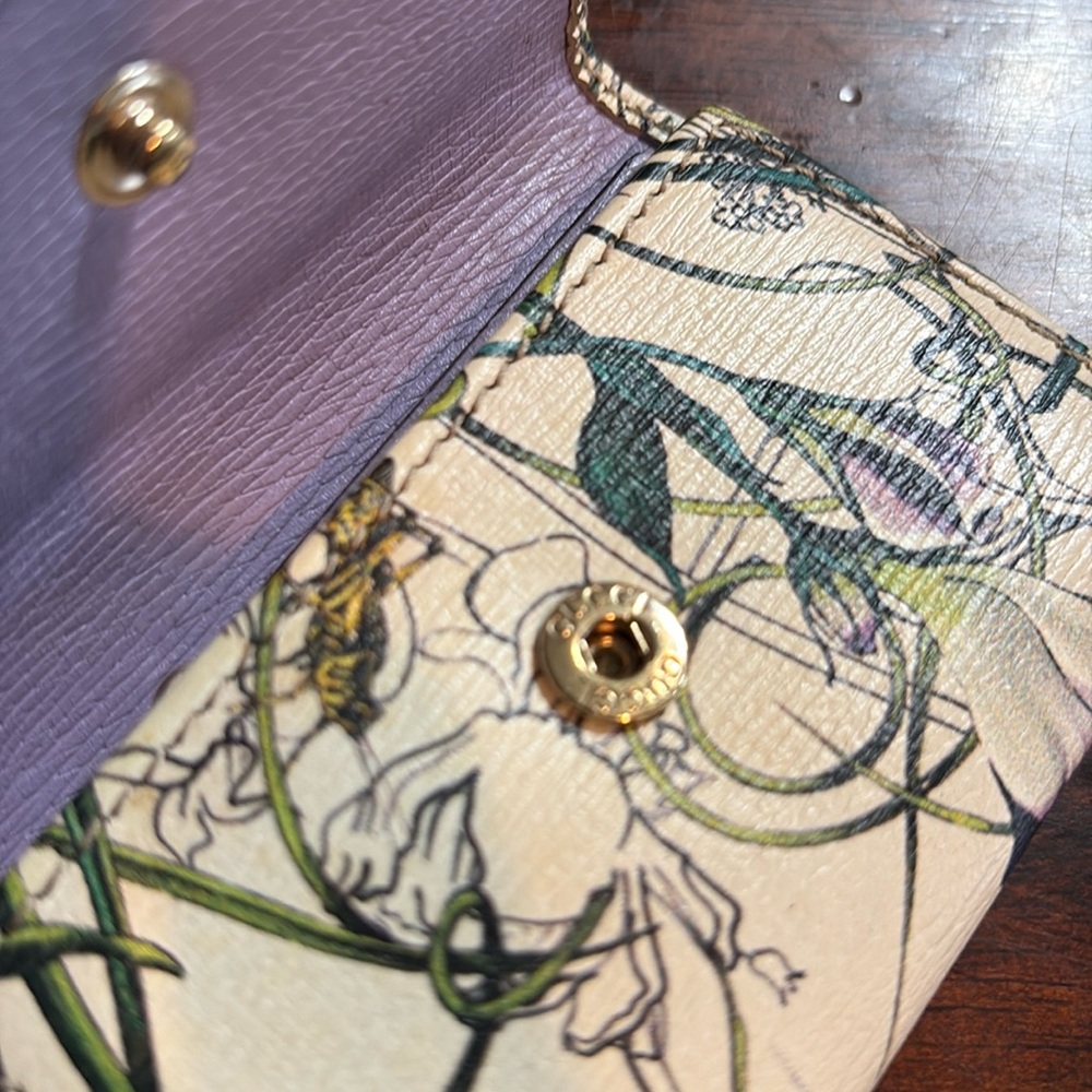 GUCCI Flora Key Case w/Buckle Detail Six-Ring - Picture 11 of 12